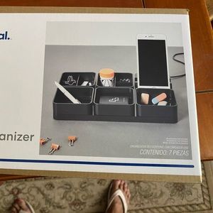 New in the box, USB charging station organizer